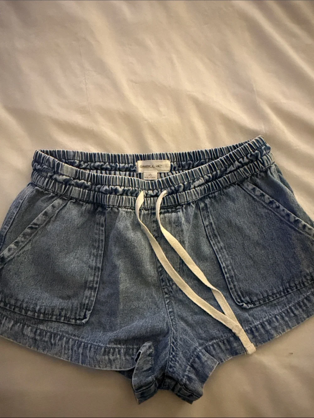 O’Neil Womens Denim Jogger Shorts